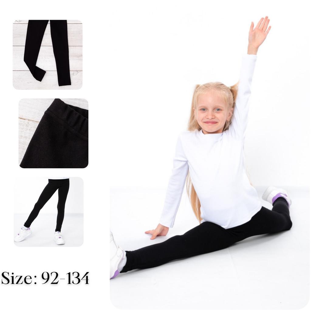 Леггинсы – Мягкий бархат для девочек с эластичной талией, Повседневные, Зимние, 6000-113-1 HC