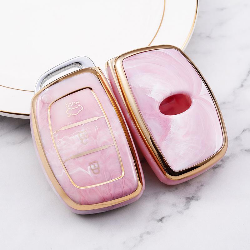 Современный чехол для ключа автомобиля для ix25, ix35, Sonata, Elantra, Mistra - Защитный чехол-сумка