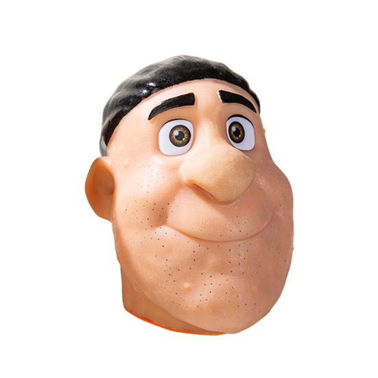 Игрушка для выдавливания прыщей на голове человека с пинцетом, средство для снятия тревоги и стресса, выдавливание акне, очищение, непоседа, удаление черных точек, декомпрессионная сенсорная игрушка