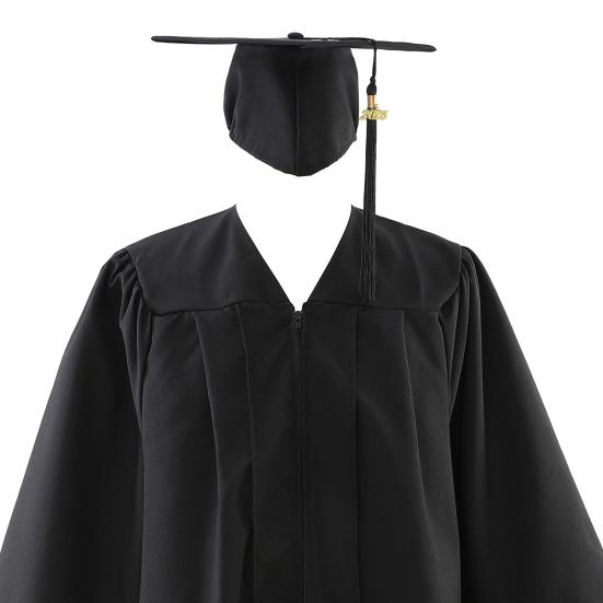 1 комплект академической униформы включает в себя шапку, шаль, почетный канат, мантию с V-образным вырезом и рукавами «летучая мышь», комплект из выпускной шапочки и мантии 2025 года для памятных выпускных мероприятий