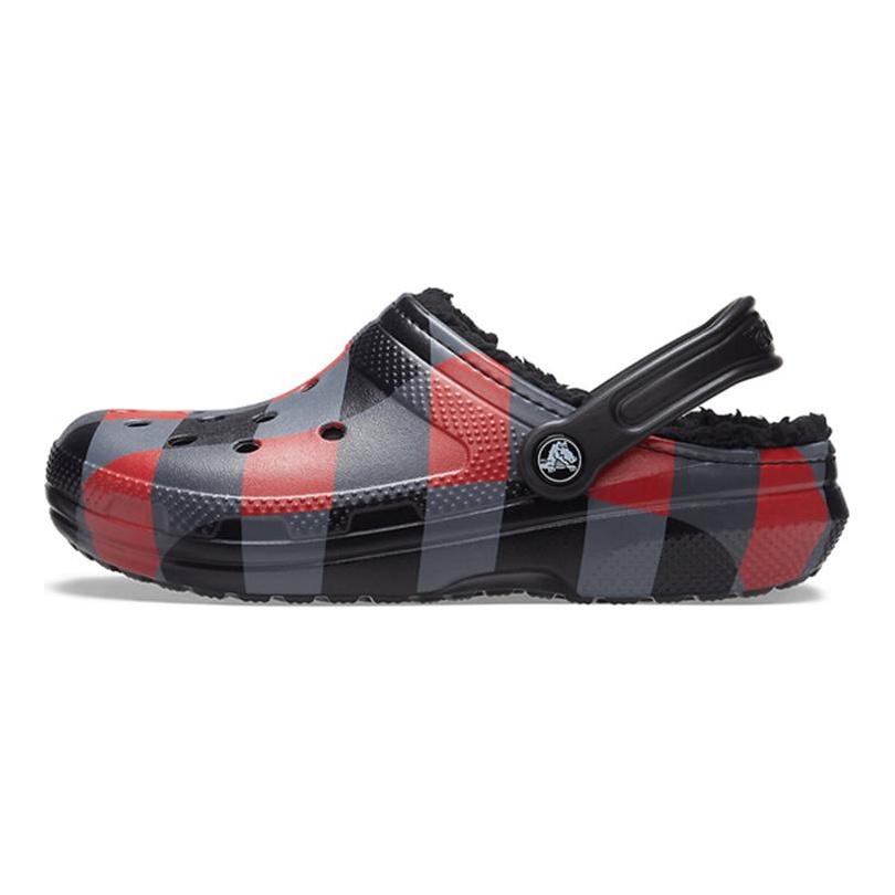 Crocs Классические клоги Клоги Унисекс Черный Красный Серый 206568-6RQ