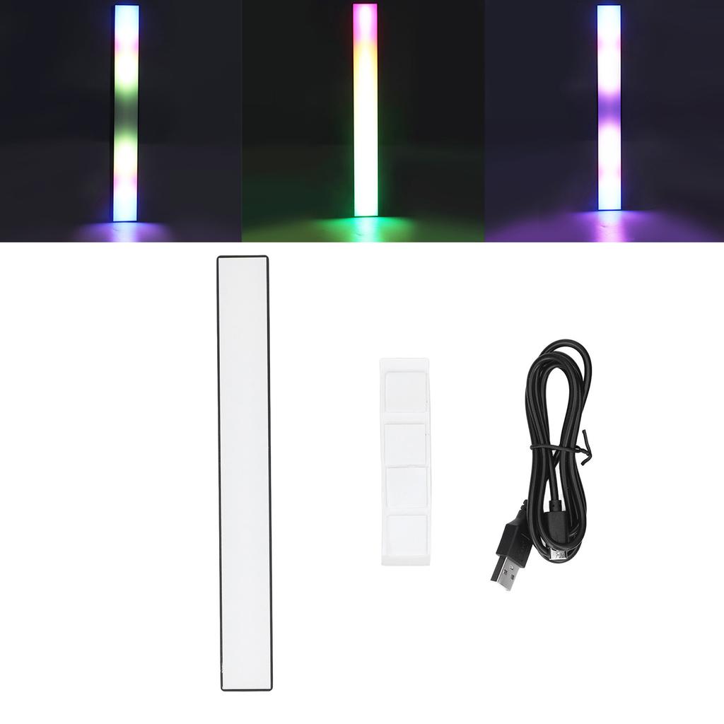 RGB Музыкальная Ритм-Лампа Светодиодная Подсветка с Управлением по Звуку и Приложению Bluetooth, Окружающее Освещение