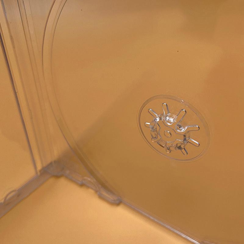 1 шт. Readstar Прозрачный пластиковый цельный футляр для диска, Футляр для CD, Утолщенная коробка для CD/DVD-диска, Коробка для диска