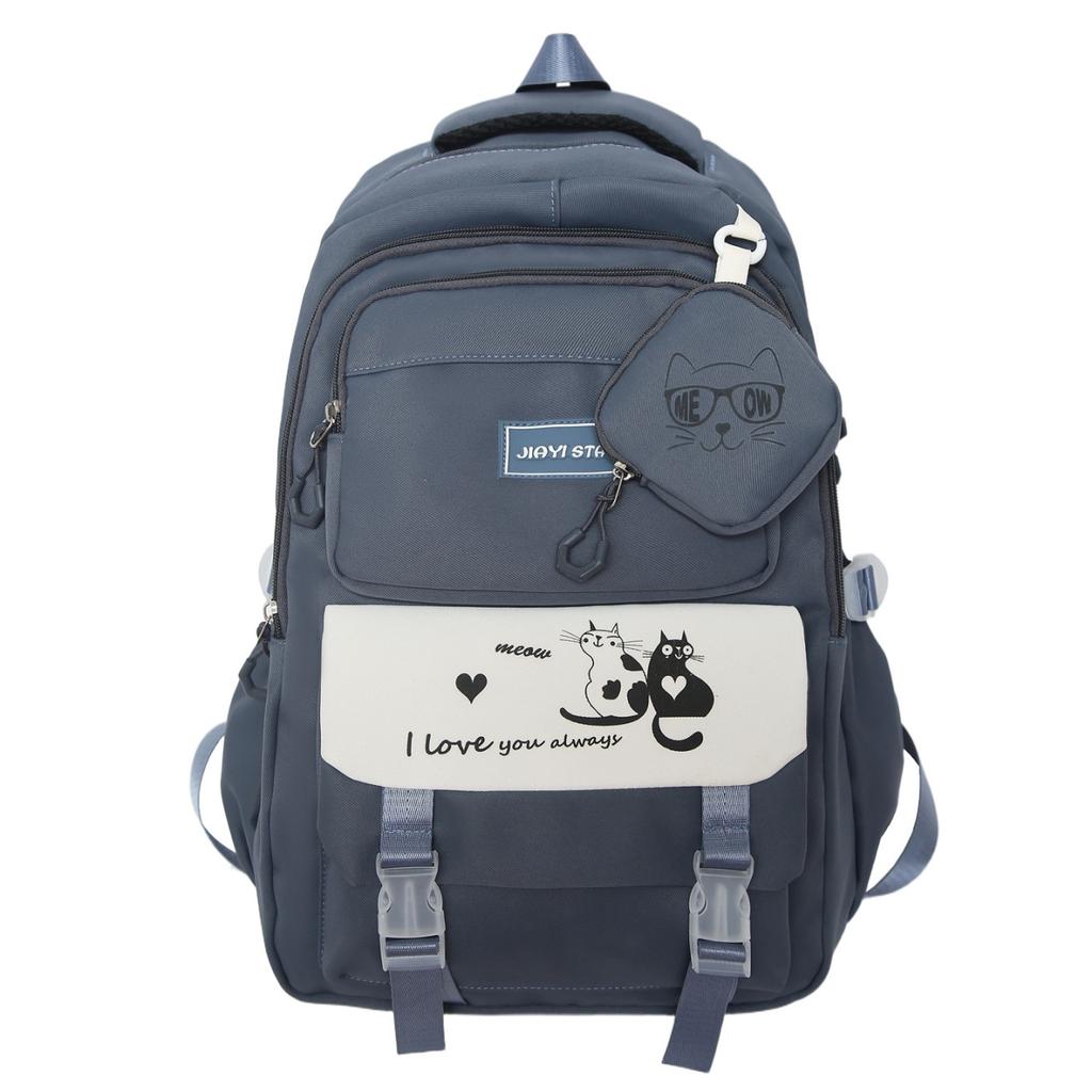 Школьная сумка школьная сумка женская ученики начальной школы средней школы рюкзак высокой стоимости сумка для репетиторства большая вместимость милый новый рюкзак женский