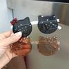 Летние детские милые солнцезащитные очки с кошачьими ушками, уличные солнцезащитные очки с защитой от ультрафиолета, очки для маленьких девочек