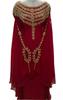 Stylish Abaya Long Islamic Kaftan Farasha Gown Dress Moroccan Hand Work Dubai
