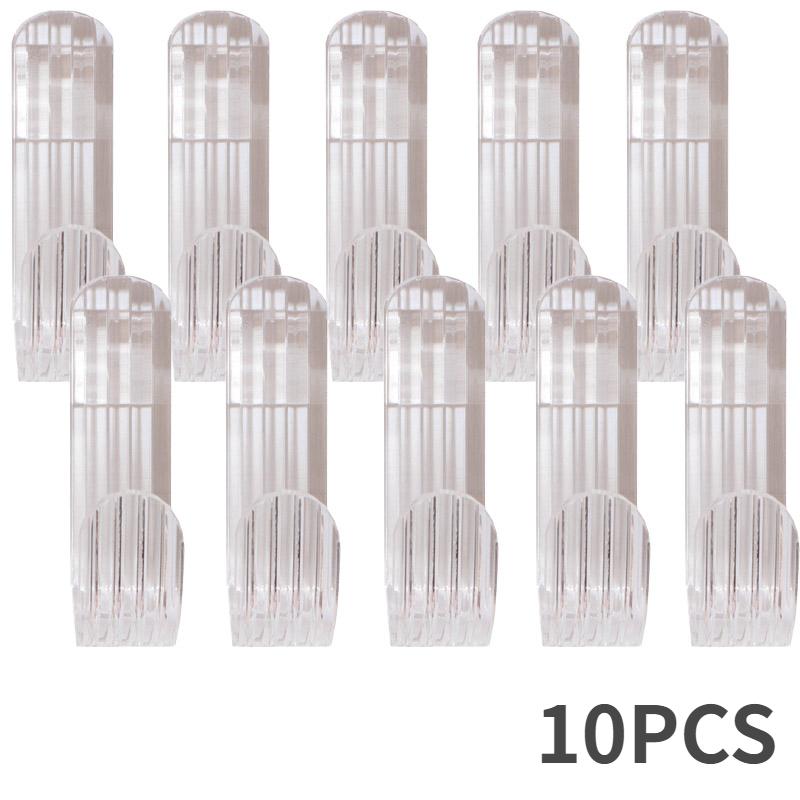 10/5 шт акриловый прозрачный клейкий крючок крючок для одежды кухня ванная комната стены без отверстий прочные клейкие крючки для вешалки домашний органайзер