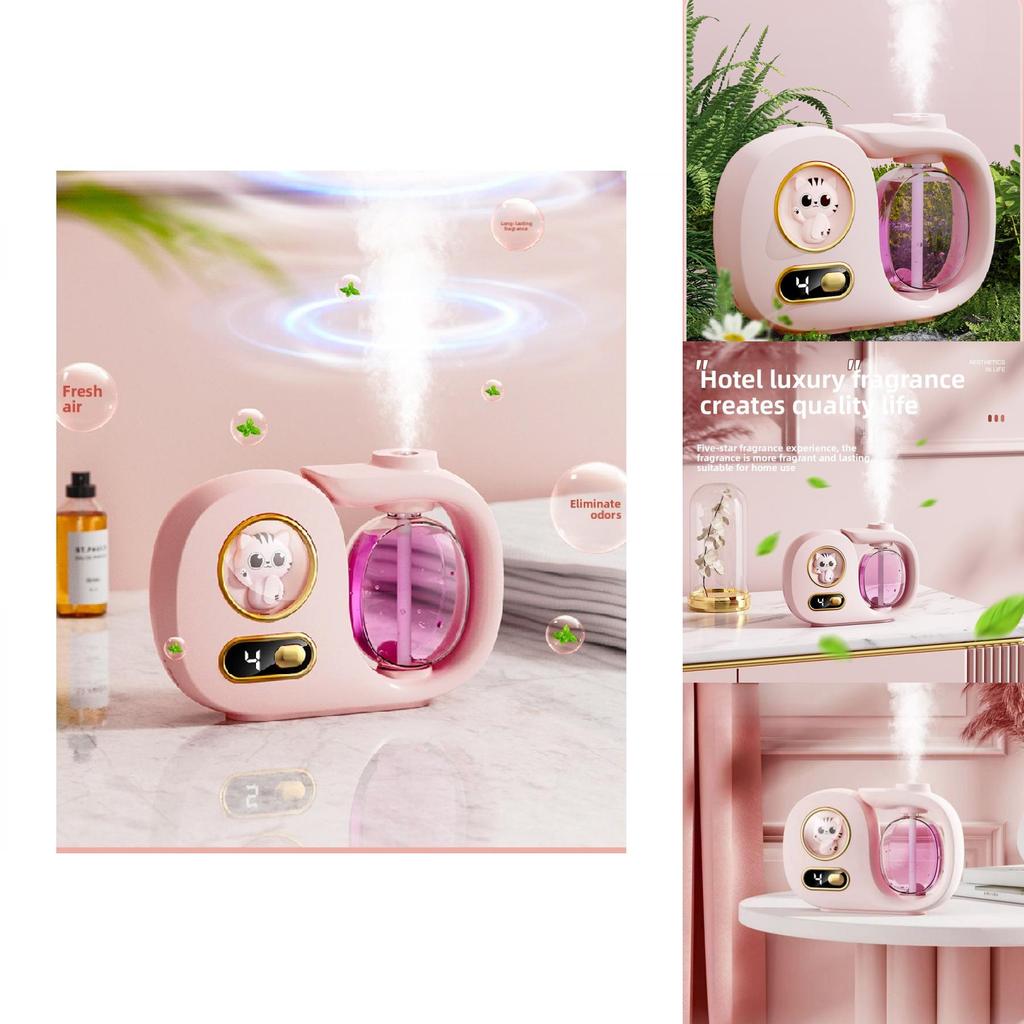 Аромадиффузор на тему животных с перезаряжаемым безводным умным маслом для домашнего использования