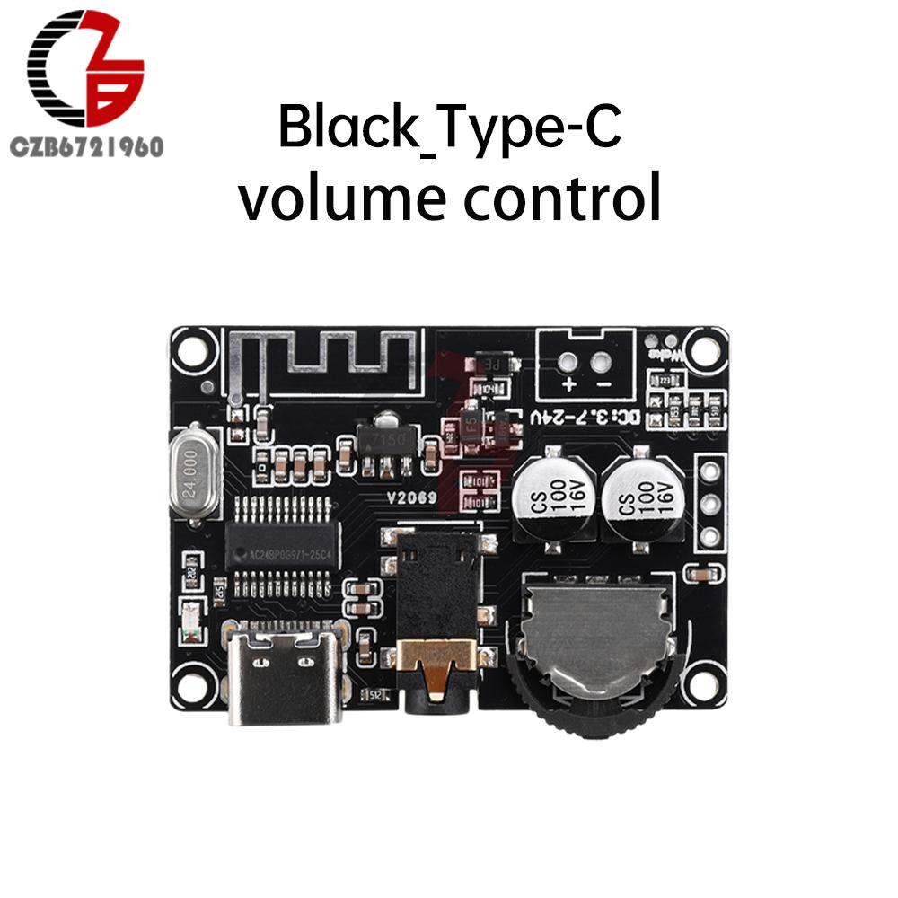 Плата Bluetooth аудиоприемника DC 3,7-24 В Bluetooth 5.0 MP3 Без потерь Декодер Плата Пульт дистанционного управления Стерео Аудио Музыкальный Модуль