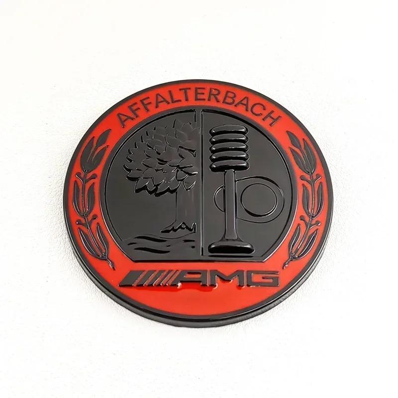 Автомобильная наклейка для Benz 6,5 см Логотип Яблоня Металлическая эмблема AMG Задняя стойка C Боковой значок для Mercedes Benz A C E GLA GLC GLE Sti