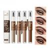 Double-ended Eyebrow Dye, Long-lasting, Waterproof, Sweat-proof, Non-smudged, Natural Three-dimensional Liquid Eyebrow Setting Liquid