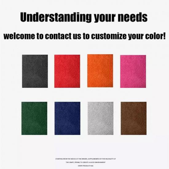 Inner Door Bowl Sticker Cover Trim 4PCS For Hyundai Elantra - Pink Suede