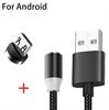 Магнитный USB-кабель Быстрая зарядка Type-C Кабель Магнитное зарядное устройство Зарядка данных Micro USB Кабель для мобильного телефона USB-шнур для IPhone