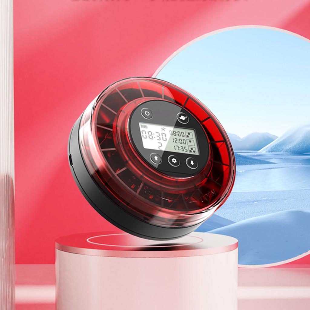 Автоматическая кормушка для рыб для аквариума Автоматическая кормушка Автоматический дозатор Аквариум Автоматическая кормушка Таймер Автоматическая подача корма для рыб