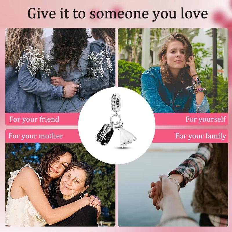 Свадебный костюм с бусинами Медь Оригинальные бусины Подходит для Originalcharms Браслет Бусины Украшения Подарки для женщин