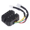 12V Мотоциклетный выпрямитель напряжения TGB 552803 Сплав алюминия Замена для Daelim X‑Motion 125