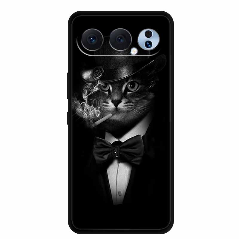 Case For Honor 500 Pro 5G Animals Lion Soft Black Silicone TPU Phone Case For Honor 500 Pro Shell 6.55" Protection Bumper Fundas