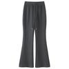 2024 New Women's High-Waist Flare Sweatpants - Slimming, Floor-Length Horseshoe Design