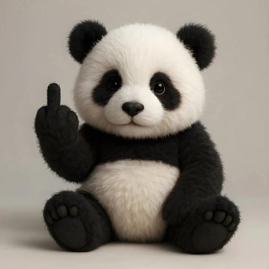 Перевертыш Животное Украшение Плюшевый Дерзкий Бегемот Орнамент Хайлендская Корова Панда