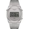 Унисекс Цифровые часы TISSOT PRX с серебристым циферблатом и браслетом, Модель T1374631103000 [Официальный импорт]