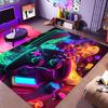 Ковры HD для игровой зоны дома с дизайном игрового контроллера, Нескользящие напольные коврики для детей, Ковер для декора гостиной, спальни, игровых комнат, кухни