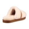 UGG Двухслойные повседневные удобные модные тапочки из коровьей кожи женские тапочки натурально-белые 1017549-NAT