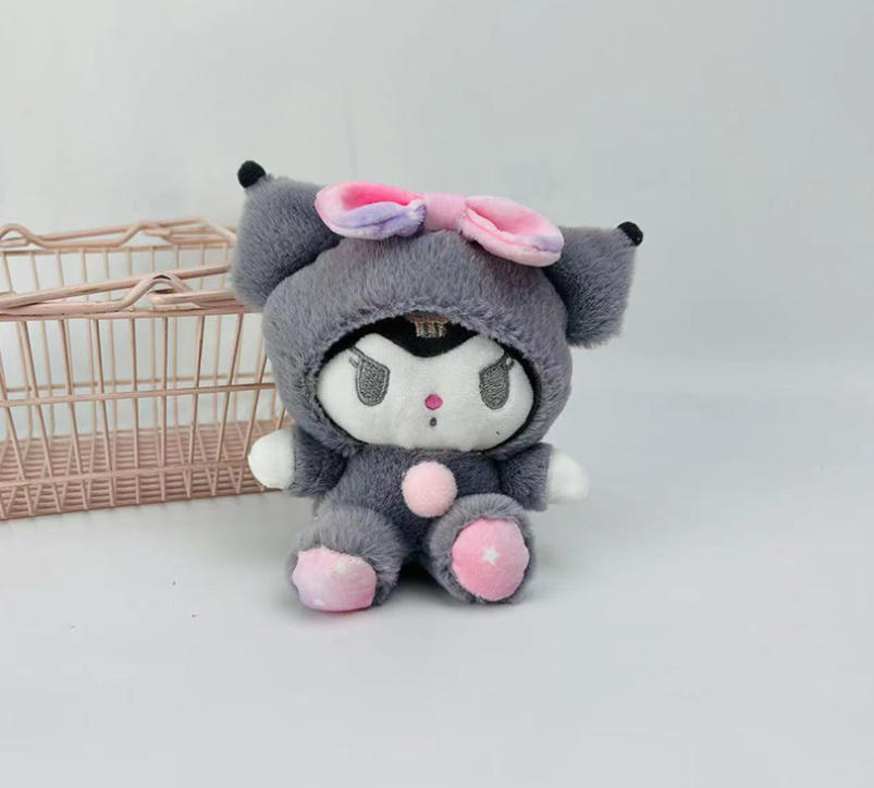 Пижама Sanrio со звездами Куроми Мой Мелоди Пом Пон Пюрин Почакко Плюшевые Игрушки Брелок Фигурка Детский Подарок Плюшевая Кавайная