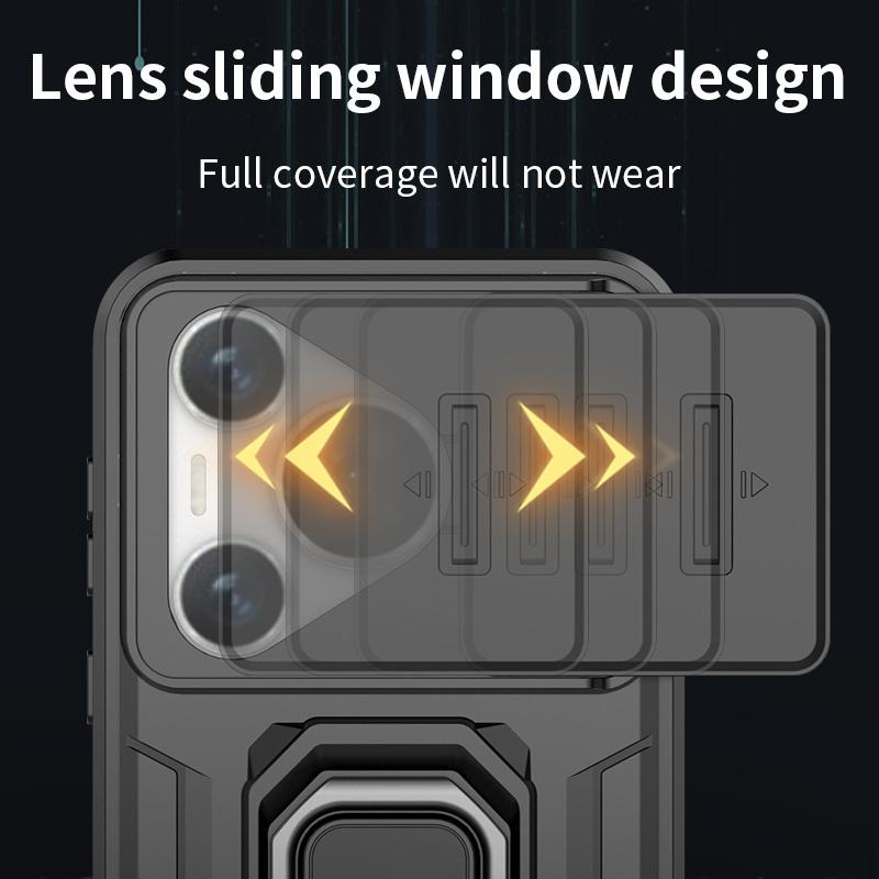 Armor Shockproof Case For Honor 200 Lite Protective Cover For Honor 200 Pro Ring Magnetic Holder Coque Fundas Capa