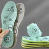 Men Women Foot Acupressure Insoles for Shoes Sole Sweat Absorbing Deodorant Insole Breathable Sports Running Insoles for Feet
