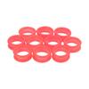 10Pcs Professional Barber Hair Shears Scissors Finger Rings Grips Inserts Soft Silicone Ring For Salon Barbers