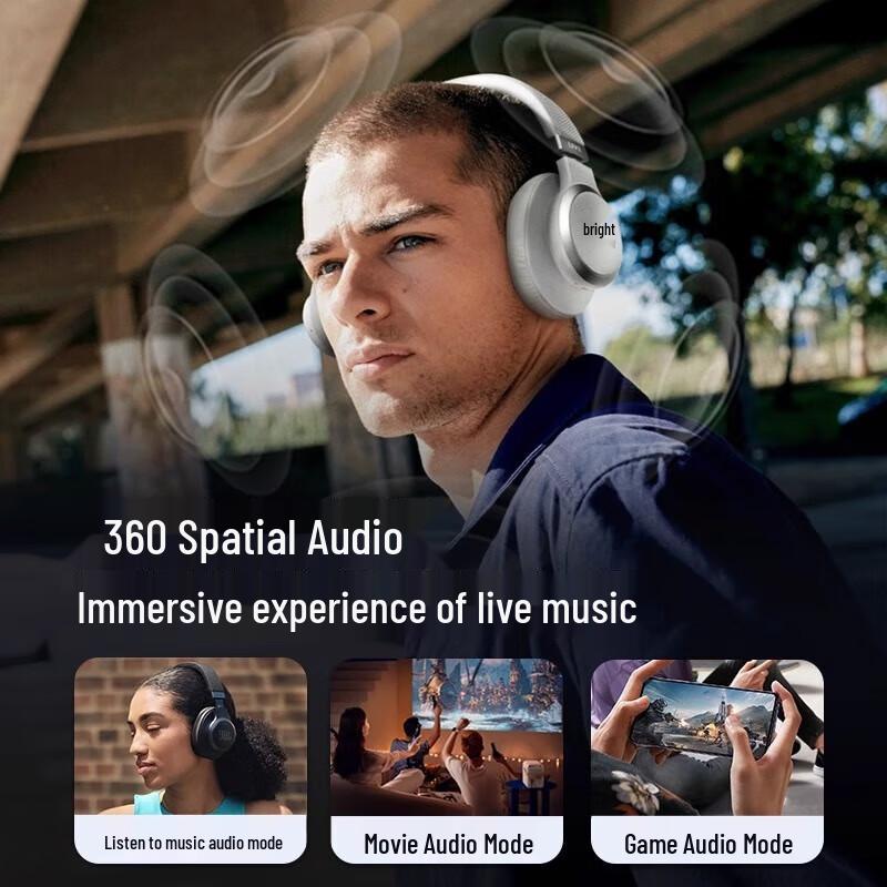 JBL LIVE 770NC Беспроводные накладные наушники с адаптивным шумоподавлением