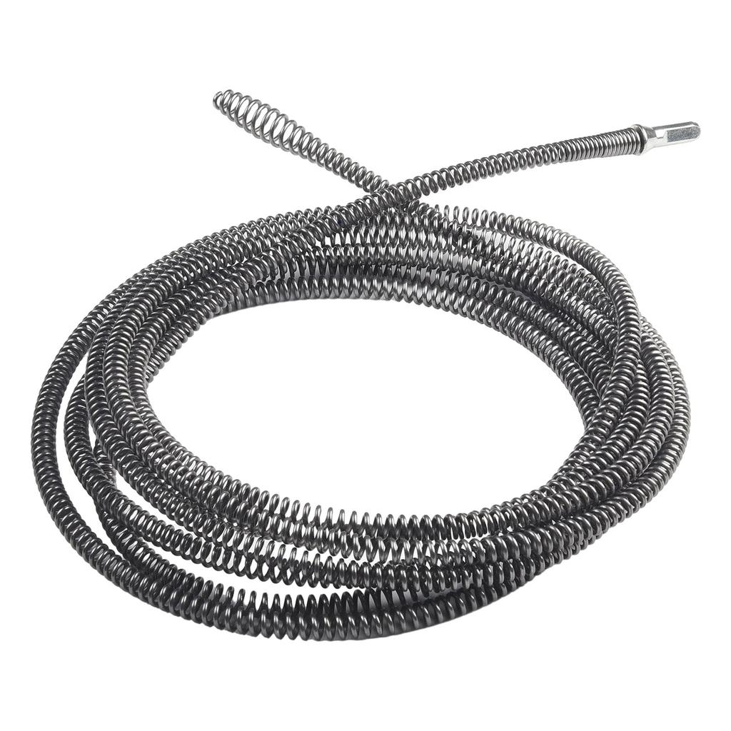 5 м канализационная пружина для дноуглубительных работ электрическая дрель для прочистки канализации удлинитель канализационного земснаряда инструмент для дноуглубительных работ электроинструменты