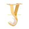 F26C Aluminium Alloy Curtain Pole Bracket Simple Curtains Fixing Supplies Household for Home Bedroom Living Room Curtains