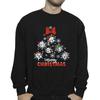 Disney Mens Mickey Mouse And Friends Christmas Tree Sweatshirt
