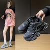 Ins Korean Version of the New Dad Shoes for Women 2025 Spring Student Sports Running Shoes Casual Shoes Platform Height Increase ZL7522