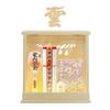 Tonbobo Shinto Shrine, Illuminated Shinto Shrine, and Amulet Holder [Shijin Shrine with Warm Light] Wall-Mounted or Freestanding, Modern Shinto