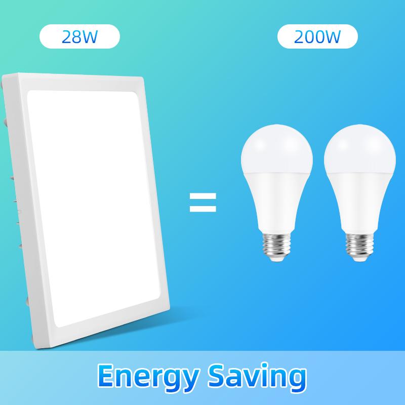 Светодиодные потолочные светильники с регулируемой яркостью, современные панельные светильники с подсветкой, пульт дистанционного управления, 220 В, потолочный светильник для домашнего освещения