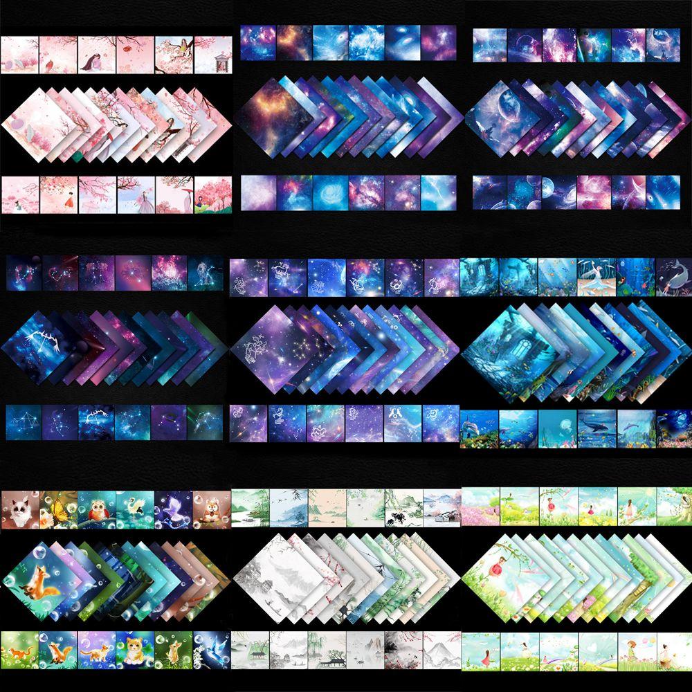 Creativity Square Gift Paper Decor DIY Star Craft Paper Scrapbooking Art Material Origami Paper