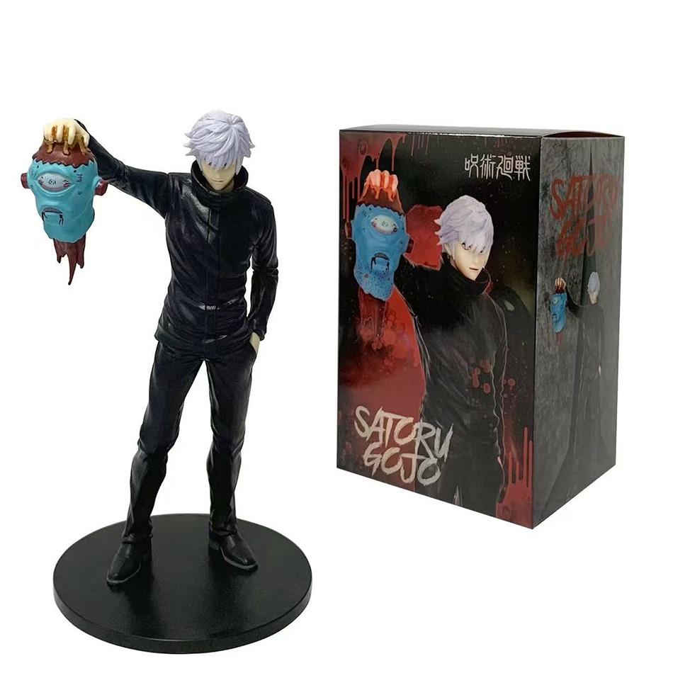 Набор аниме-фигурок Jujutsu Kaisen 19 см Сатору Годжо Фушигуро Мегуми ПВХ Модель Игрушки для Коллекции и Украшения Подарок