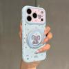 Подходит для чехла iPhone 17promax 15 высокая ценность 16 звезд слоненок 14 вращающаяся подставка 13 милый 12 мягкий