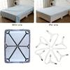 Lengthen Sheet Bed Adjustable Suspenders Crisscross Band Straps Grippers Mattress Duvet Elastic
