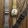 WatchGecko Классический ретро стиль Нержавеющая сталь Часовой ремешок с матовой и полированной отделкой и отделкой из пружинной стали, Складная застежка, Быстросъемная шпилька,