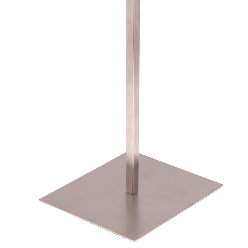 Регулируемая полированная серебряная двусторонняя подвесная сумка, подставка для сумочки, кошельки, держатель для сумки, стойка-органайзер, подставка