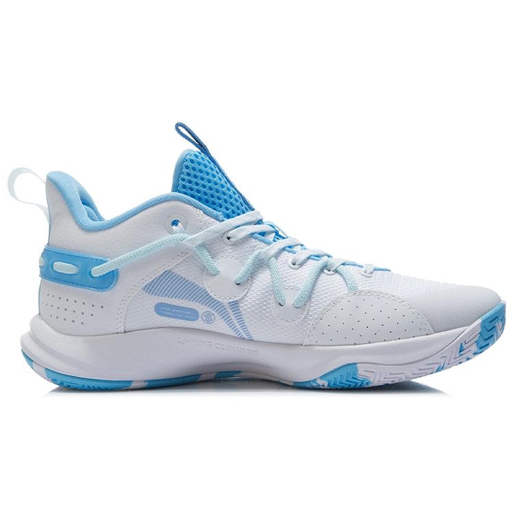 Li Ning Flash Team Fabric Synthetic Leather Shock Absorption Non-Slip Wear-Resistant Rebound Low-Top Basketball Shoes Men Basketball Shoes ABPR045-4