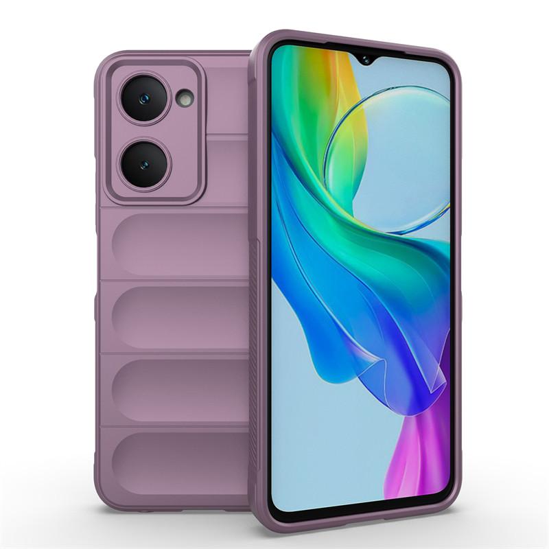Чехол для Vivo Y28s Для Vivo Y28s 5G Чехол Бампер Противоскользящий ТПУ Ударопрочный Силиконовый Защитный Чехол на Заднюю Панель Телефона Для Vivo Y28s