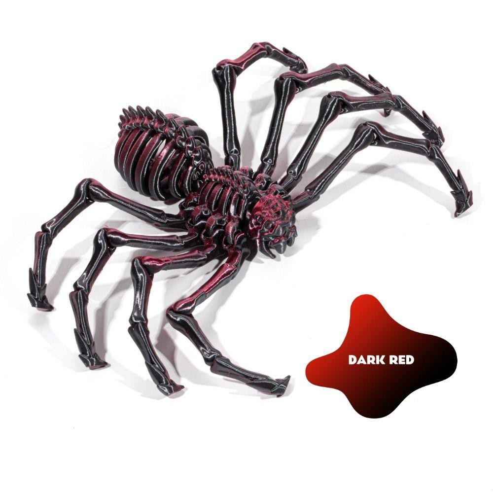 Plastic 3D Joint Movable Spider Movable Animal Simulation Model Creative Children's Toy