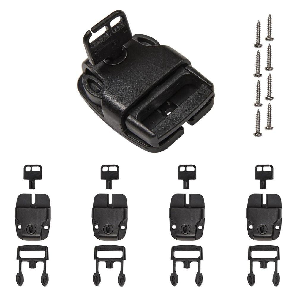 4Pcs/Sets Enhanced Security Hot Tub Cover Clips ABS Hot Tub Accessories