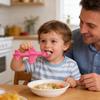 Childrens Airplane Shaped Plastic Spoon With Cute Design For Kids Meals And Gifting