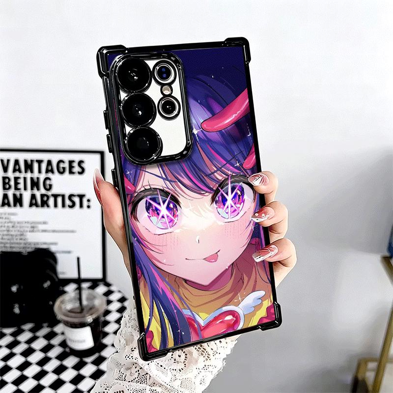 Мягкий чехол для телефона с аниме Oshi No Ko для Samsung Galaxy S26 Ultra S25 Edge S24 FE S23 Plus S22 S21 + S20 С покрытием Защита от падения Fundas