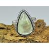 Natural Prehnite 925 Solid Sterling Silver Ring Size US-7.5 PG-144